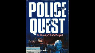 Police Quest: In Pursuit of the Death Angel VGA Remake (1992, PC) Full Playthrough