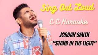 Jordan Smith "Stand In The Light" (BackDrop Christian Karaoke)