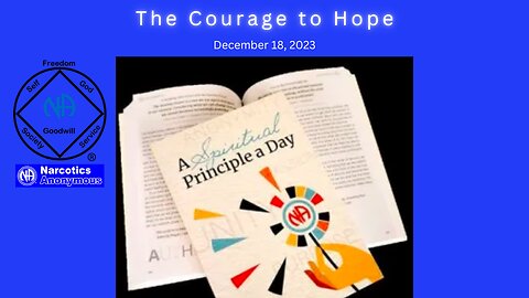 JFTGuy - S.P.A.D 12-18-23 - The Courage to Hope - #jftguy #na #spad