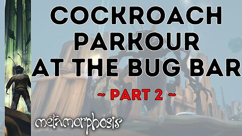 Cockroach Parkour, a Bug Bar, and Paperwork?