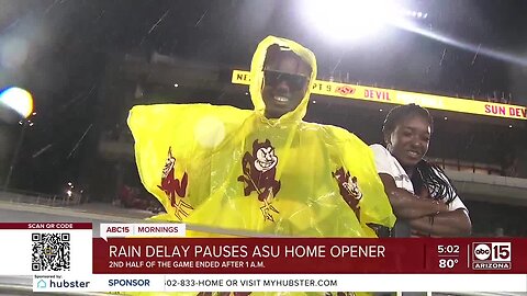 ASU wins against Southern Utah after hours-long delay due to dust, weather