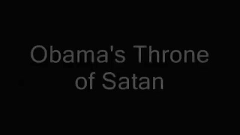 Obama – The Seat of Satan – The Pergamon Altar