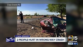 Police investigating wrong-way crash in Casa Grande