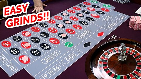 PROFITABLE GRIND!! - Baby Step Martingale Roulette System Review