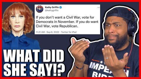 LEFTIST Comedian Kathy Griffin THREATENS Civil War If Republicans Win in 2022