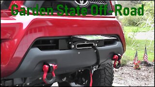 Toyota Tacoma Hidden Winch Mount