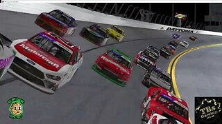 A lil' Mishap upfront takes out most of field. #iracing #simracing #crashes #nascar #bigboyracing