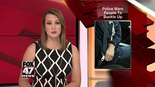 Police stepping up patrols for seatbelt violations