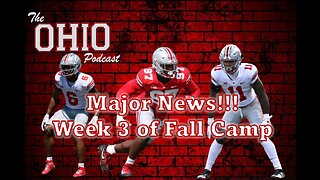 MAJOR NEWS!!!! from week 3 of fall camp