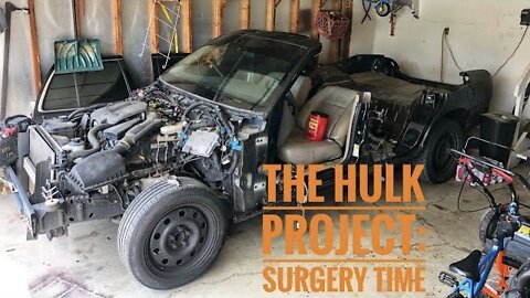 "Crown Vic Swap" Ep. 3: Surgery Time