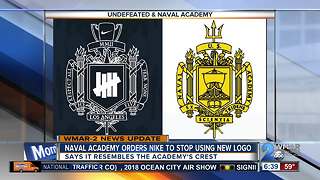 Naval Academy to Nike: Stop using logo similar to our crest