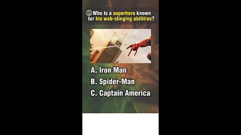 Quiz about superhero.