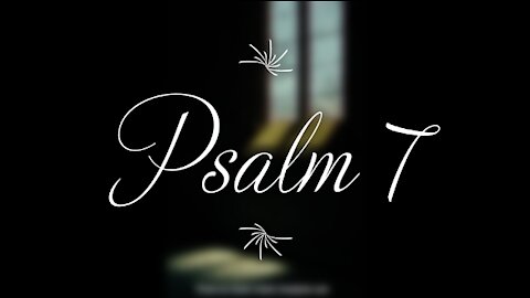 Psalm 7 | KJV