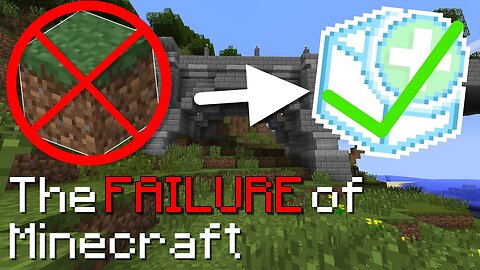 The Failure of Minecraft Game Design