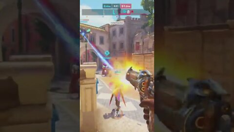 Shooting Winston in his big fat butt as Cassidy in Overwatch 2