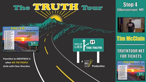 Tim McCain, Truth Tour 1, Albuquerque NM, 6-29-22