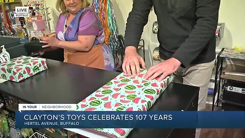 Clayton's Toys celebrates its 107th year in business