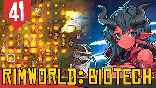 Sem Tempo para Reconstruir - Rimworld Biotech #41 [Série Gameplay PT-BR]