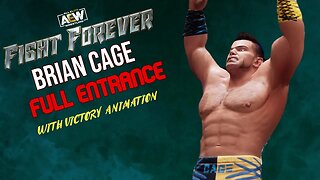 AEW Fight Forever Brian Cage Entrance and Victory