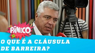 Major Olimpio comenta a cláusula de barreira