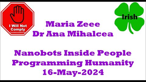 Maria Zeee Dr Ana Mihalcea on Infowars Nanobots Inside People Programming Humanity 16-May-2024