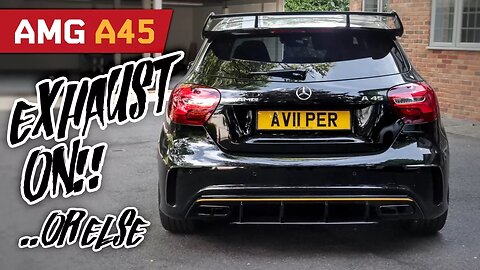 EXHAUST ON! AMG A45 "Yellow Night" - The definitive Sound Video!