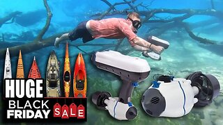 BLACK FRIDAY | Sea Scooter & Kayak Motor Deals