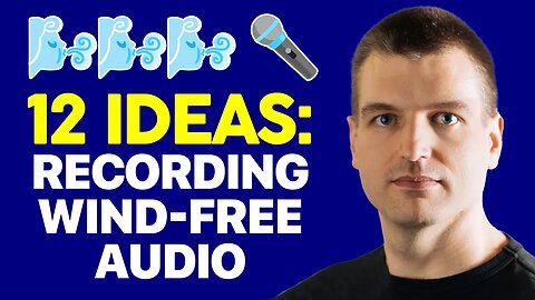 Outdoor Video Recording Made Easy: How to Minimize Wind Noise for Talking Head Videos