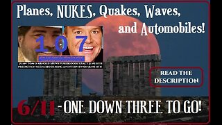 THE FINAL BATTLE - JUNE 11 - ONE DOWN 3 TO GO! THE GEMINI NEW MOON BEGAN ON 6/6/24(6). JUAN-TOM OSAVIN ARNOLD TRUMPETS NUKE ATTACKS IN SEATTLE ON THIS PAST JUNE 11TH. PAY ATTENTION!!