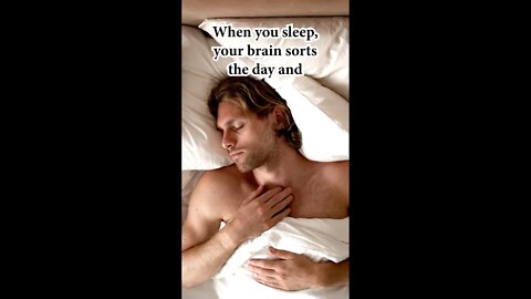 This Happens to Your Brain When You Sleep #shorts #sleep #whitenoise