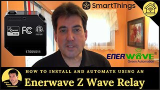 Bathroom Fan & Light Automation Using an EnerWave Z-Wave Plus Relay