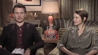Ansel Elgort and Laura Dern talk strong women and being Norwegian