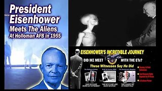 President Eisenhower Meets With The Aliens At Holloman AFB
