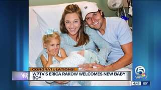 Anchor Erica Rakow, husband welcome new baby boy!