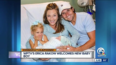 Anchor Erica Rakow, husband welcome new baby boy!