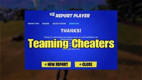Fortnite Zero Build: Teaming Cheaters - A Love Story - 09/24/2022