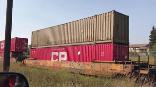 Eastbound CP Rail Intermodal at Keith Yards