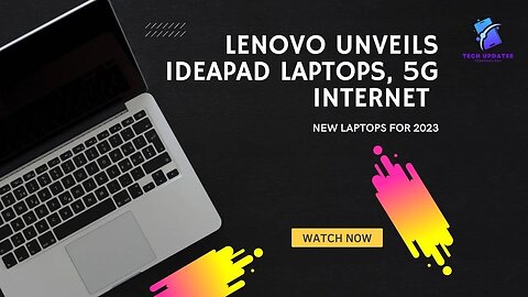 Lenovo Unveils IdeaPad Laptops, 5G Internet & a Snapdragon 8cx Chipset | Lenovo IdeaPad Laptops