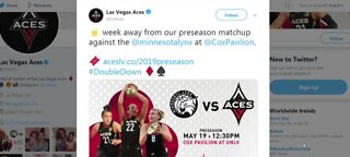 Media Day for Las Vegas Aces