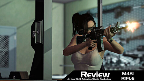 M4A1 Prop Review for iClone 7 Animation Software