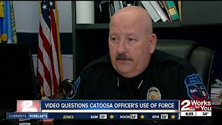 Video questions Catoosa officer's use of force