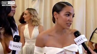 AOC Talks About Being A Working-Class Woman Of Color While Attending $30k Event