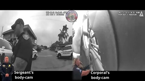 Florida Sgt. accused of choking female cop; combined bodycam video reveals new information. PART 1.