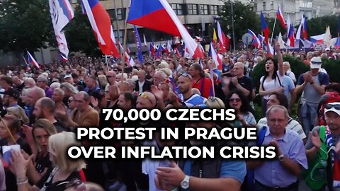 70,000 Czechs protest in Prague over inflation crisis