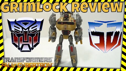 Fall of Cybertron Grimlock (FOC) Toy Review