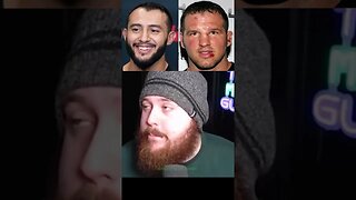 Dominick Reyes and Matt Hamill having a conversation impression - MMA Guru