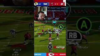 I Spoke To Soon! | Madden NFL 23 #shorts #shortsvideo #madden23