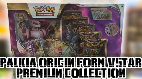 unboxing palkia origin form Vstar premium collection