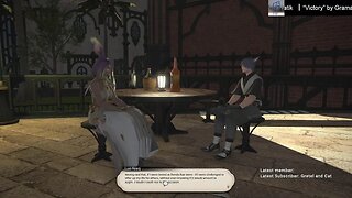 chillin and prob smoking weed | Final Fantasy 14