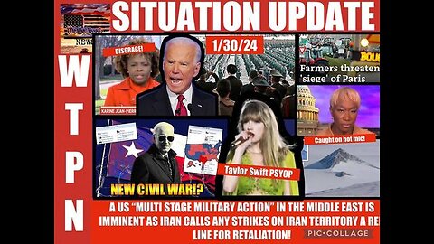 SITUATION UPDATE: NEW CIVIL WAR BREWING IN THE USA? MULTI-STAGE MILITARY ACTION IMMINENT AS IRAN...
